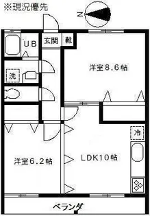 サルウェー・コヤマ【2階】の間取り