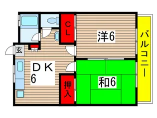 グリュックス【1階】の間取り