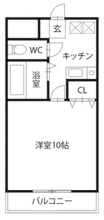 ドリーム館【1階】の間取り