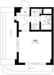プライム目黒【3階】の間取り