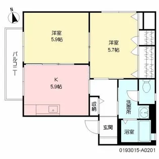 KTハウス【2階】の間取り