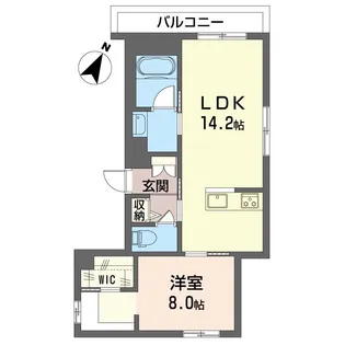 ボン リジエール【3階】の間取り