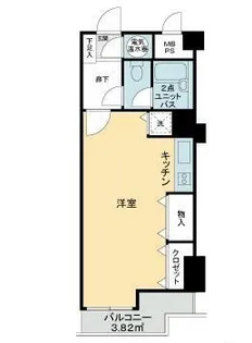 ライオンズマンション白金第3【2階】の間取り