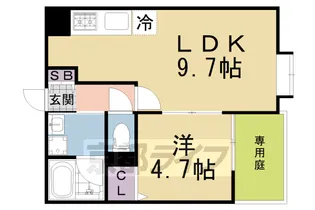 JOYFUL・HOUSE津田駅前【1階】の間取り