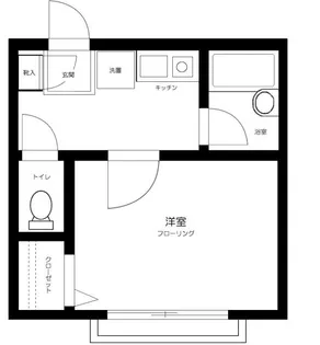 OZ弐番街 C棟【1階】の間取り