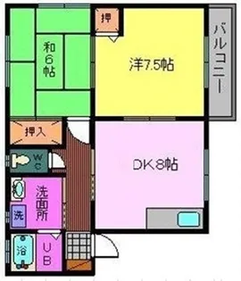 アルシオネ セタ【1階】の間取り