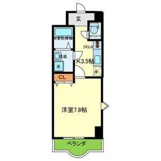 ルミエール八尾駅前【9階】の間取り