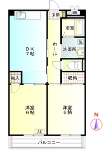 S・Kビル【4階】の間取り