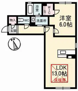ニュアージュ【1階】の間取り