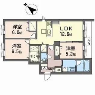Maison Eterno【1階】の間取り