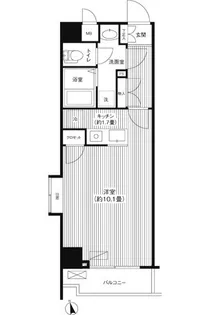 MAISON SEIGEN III【4階】の間取り