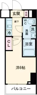 メインステージ北千住IV【2階】の間取り