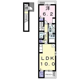 ルミナーレ【2階】の間取り