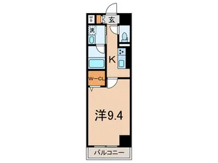 ハーモニーヒロム【2階】の間取り
