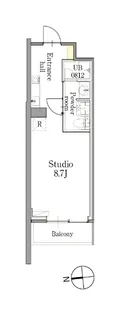 CLASSEUM(クラシアム)仙台新寺通【2階】の間取り