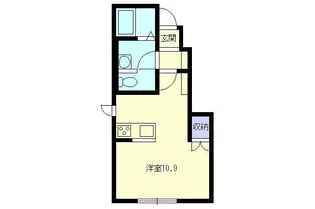 ドゥウェル下柳A【1階】の間取り