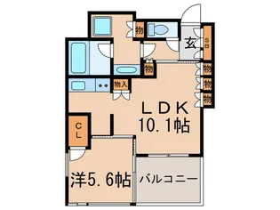 BELISTA茗荷谷【13階】の間取り