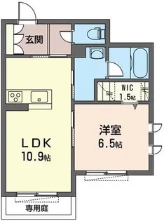 フォレナ【1階】の間取り