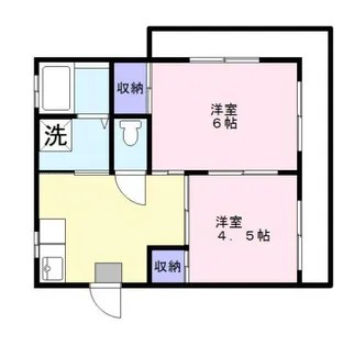 三喜ビル【4階】の間取り