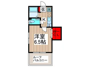 ソレイユ目黒【4階】の間取り