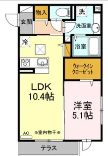 ブレス港南上大岡【2階】の間取り