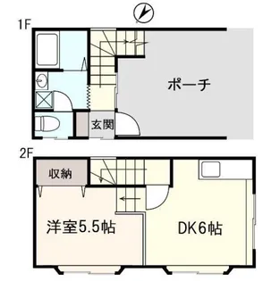 ラ・ネージュ松森の間取り