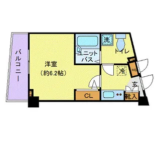 フェニックス池袋弐番館【2階】の間取り