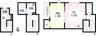 Sol brillante【3階】の間取り