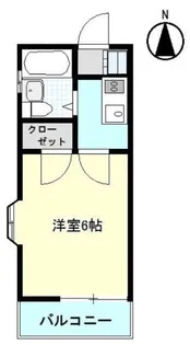 サウスタウン242【2階】の間取り