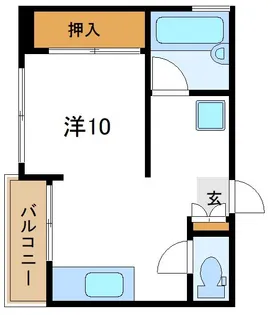 スズキビル【4階】の間取り