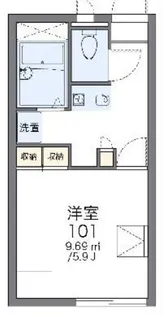 レオパレスTAKAHASHI【1階】の間取り