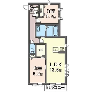 Flat3112【2階】の間取り