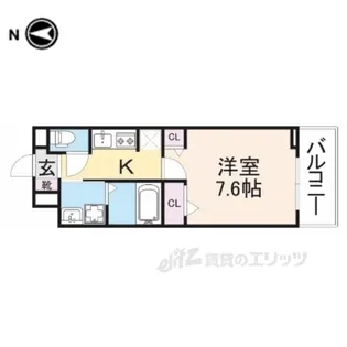 ラッフィナートソレイユ【3階】の間取り