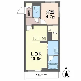セントフルリール【3階】の間取り