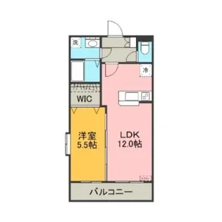ウィングラッシア【4階】の間取り