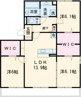 Regulus【1階】の間取り