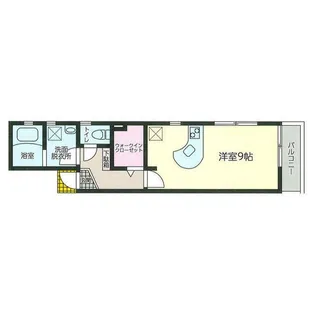 Lumiere桜森【2階】の間取り