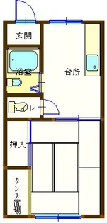 ドムス豊町【2階】の間取り