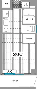 ディア.ウインケル.Y2【3階】の間取り