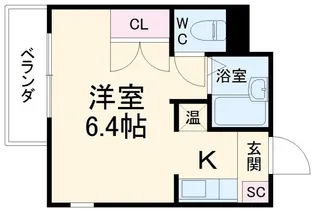 ジョアメゾン神里【3階】の間取り