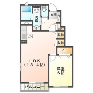 フォーシーズン M【1階】の間取り