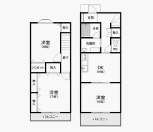 Salem D(セーラムD)の間取り