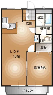 アネックス関口【3階】の間取り