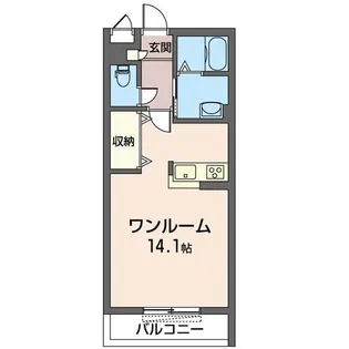 シャーメゾン前川【3階】の間取り