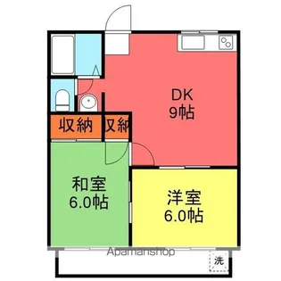 サカエマンション【3階】の間取り