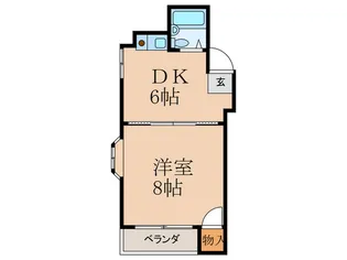 ライトリバイタル・ハイツ【4階】の間取り