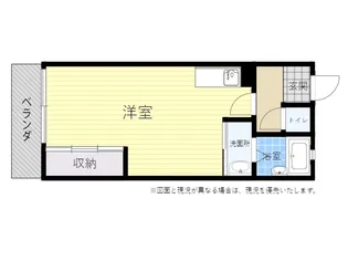 東洋第1ビル【4階】の間取り