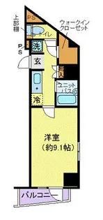 リクレイシア西麻布II番館【5階】の間取り