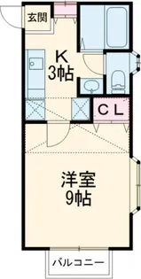 ツインフォレスト【2階】の間取り