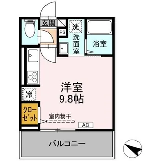 Grace Sante【3階】の間取り